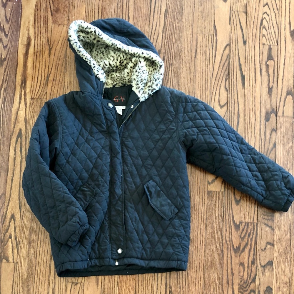 Gloria Vanderbilt Quilted Jacket. Size L (14).